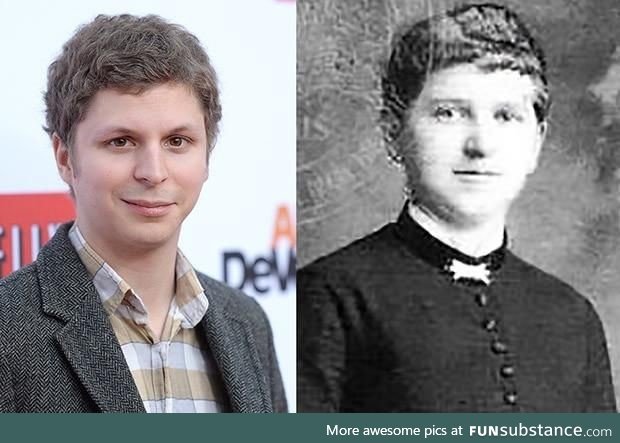 You are now aware that Michael Cera looks like Hitler's mom