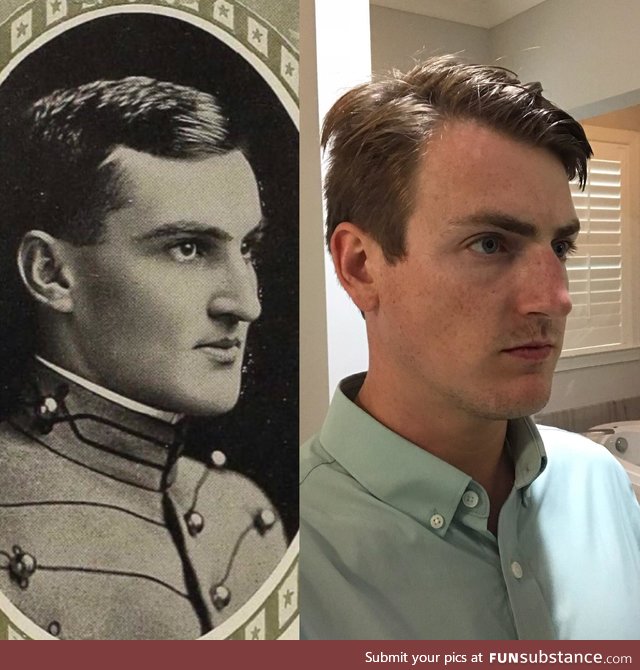 Noticing a few similarities between my great uncle and me