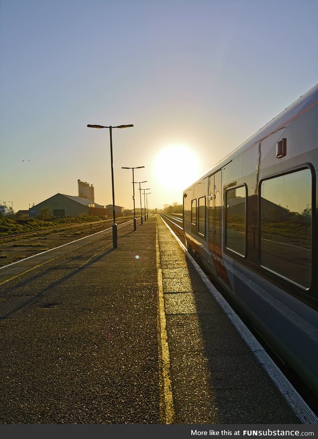 Even though the trains are mainly empty now, driving them still has its moments