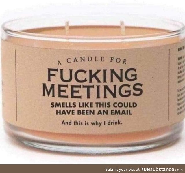 Aromatherapy for those meetings
