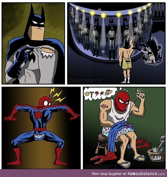 The truth behind the superheroes