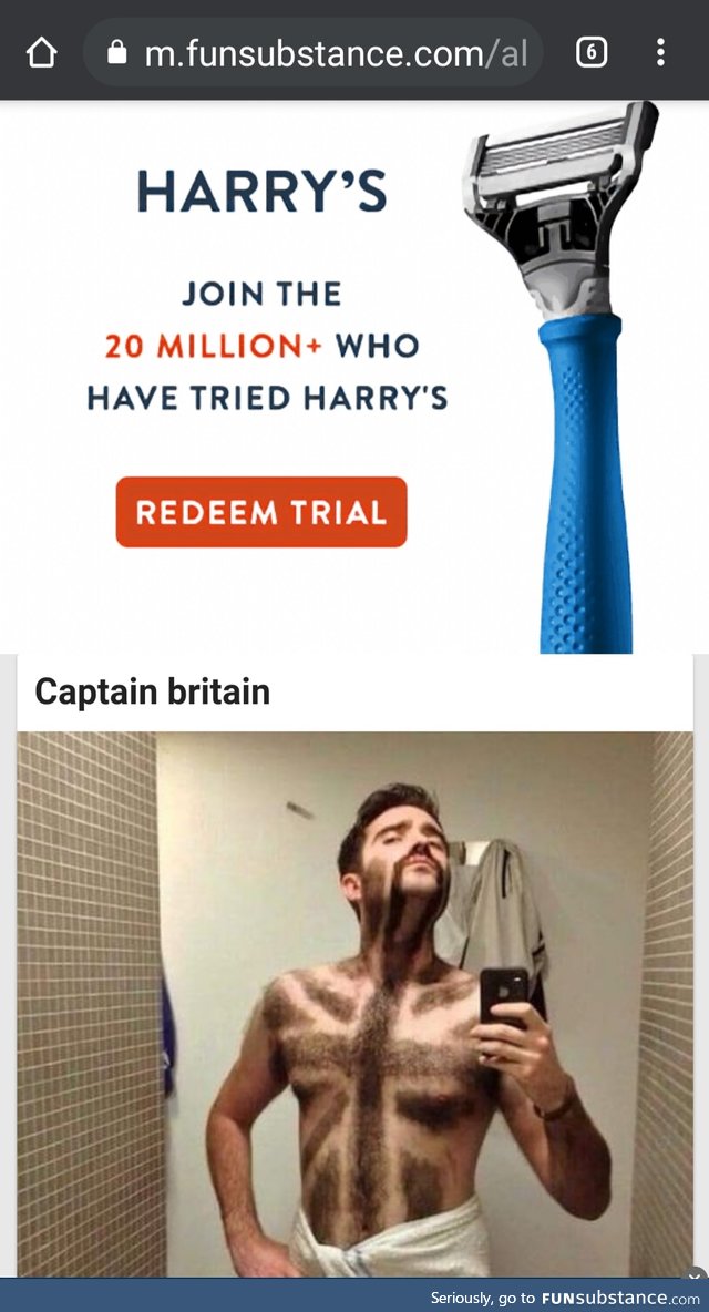 The advert I got matches the post