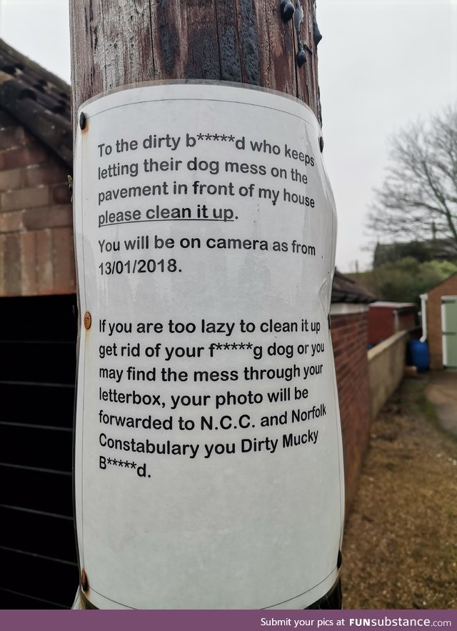 That's one way to stop owners from not clearing up after their dogs