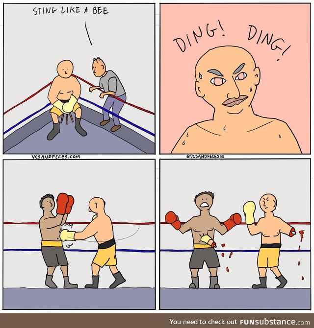 Sting like a bee [oc]