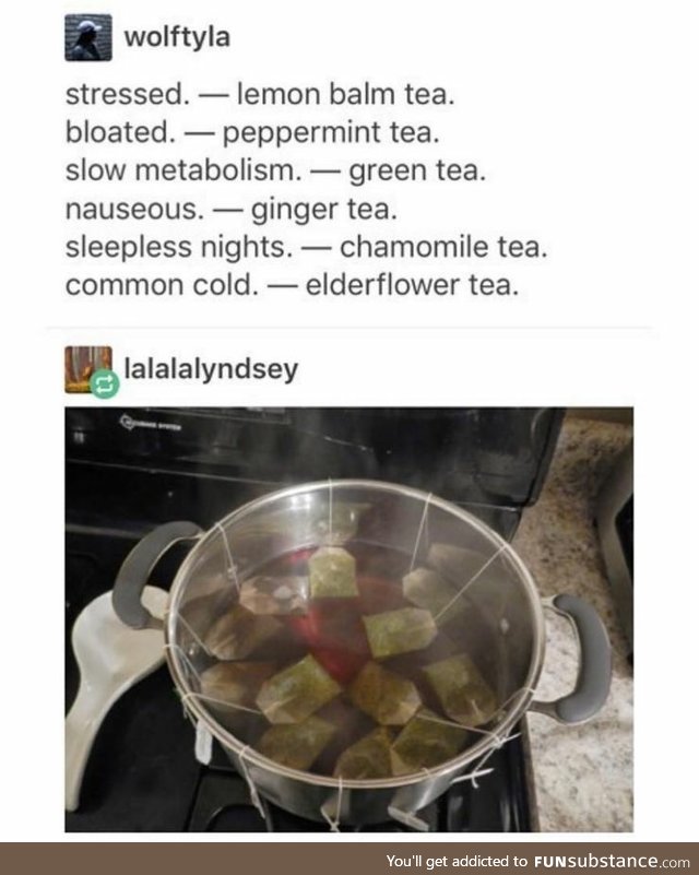 One tea to rule them all
