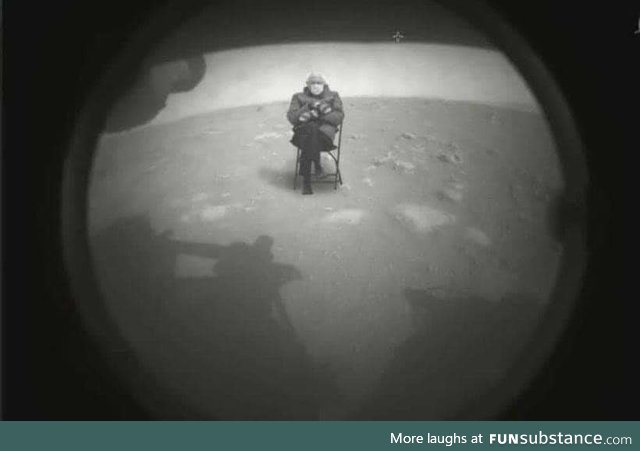 First images of Mars from Perseverance