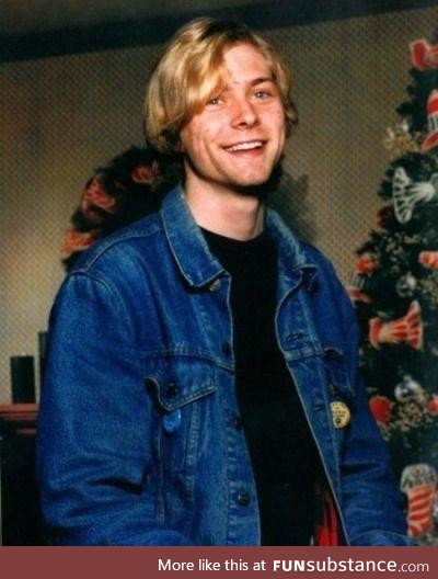 Teenage kurt cobain, christmas 1986