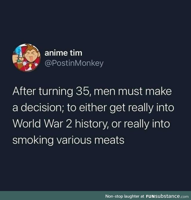 Smoking meats, definitely