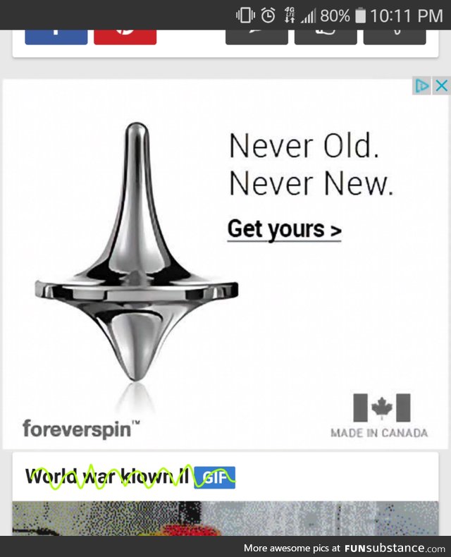 This ad is surreal, and felt like a shitpost