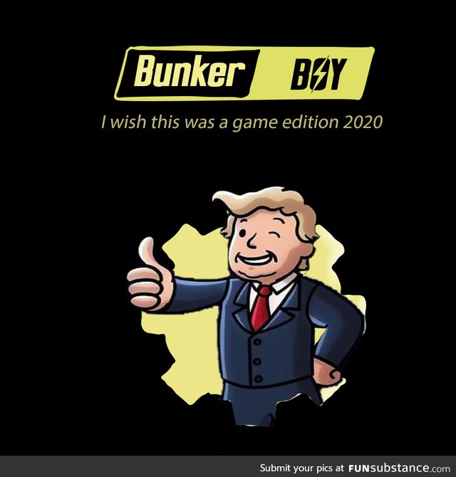 I am not great at Photoshop, but here he is Bunker Boy