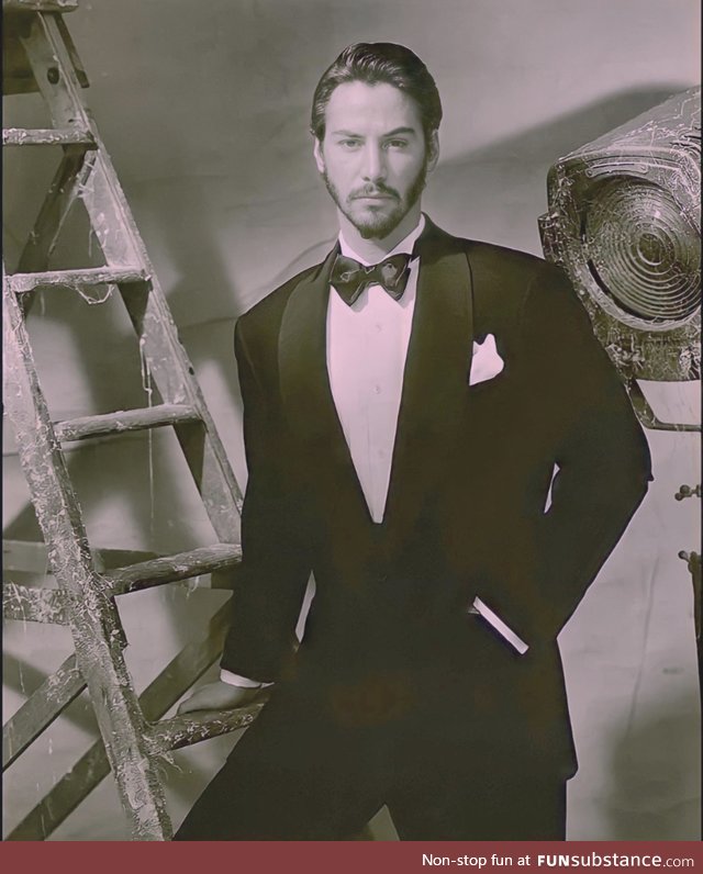 Keanu Reeves in a promotional shoot for 'Bram Stoker's Dracula', 1992