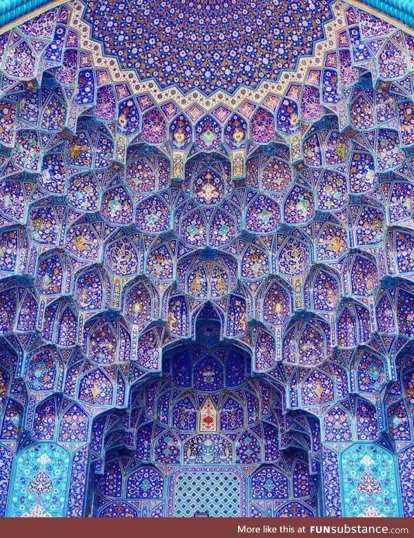 This mosque in Iran