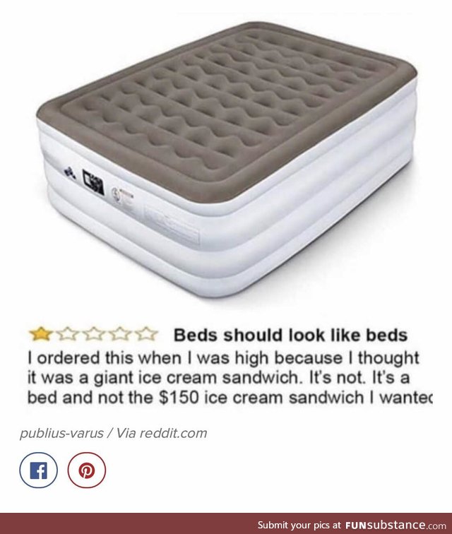 Spend $150 hoping for an epic beast of an ice cream sandwich, end up with a lousy bed