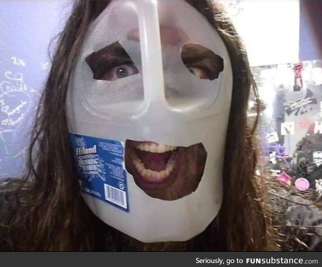 Need a quick Slipknot costume for Halloween?