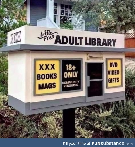 It’s the sexiest little library in town!