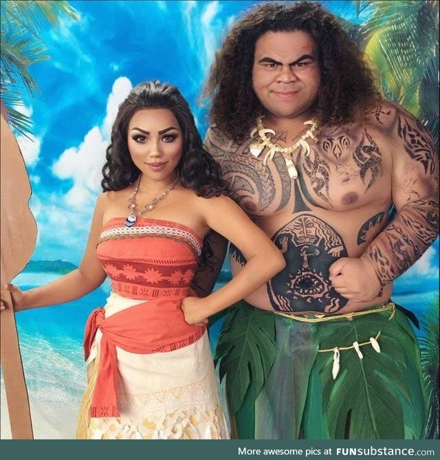 Moana and Maui ????