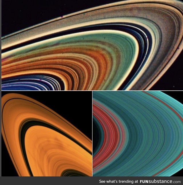 Saturn’s rings captured by NASAs Hubble Space Telescope