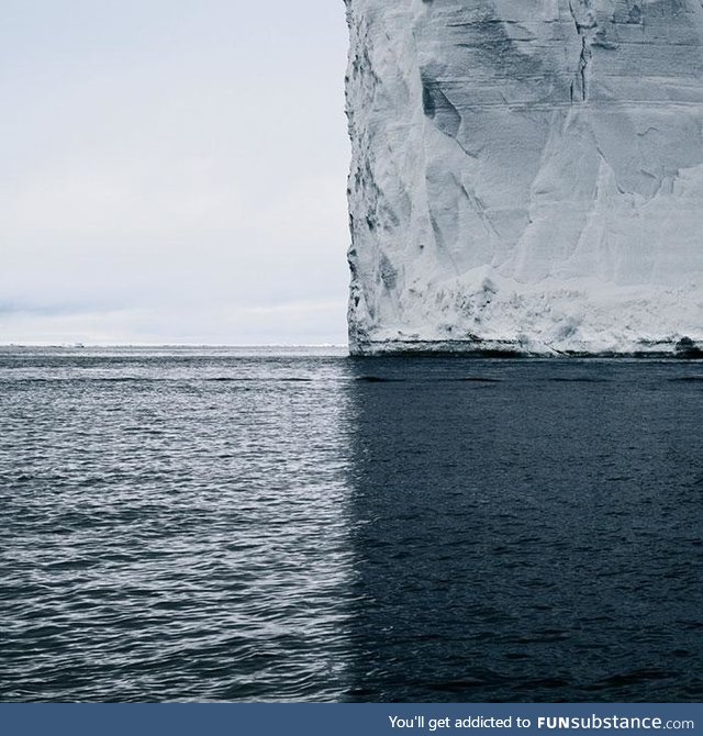 Antarctica, 4 shades of blue