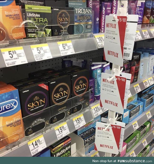 Netflix and...Durex?