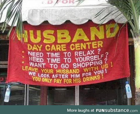 The only daycare centre worrh visiting
