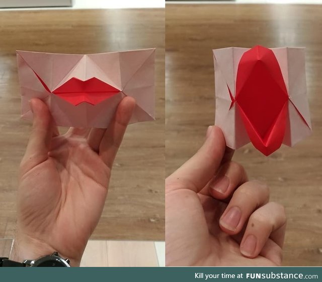 An Origami Howler from Harry Potter