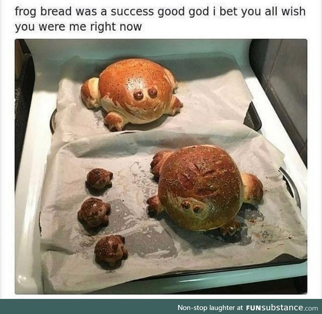 Froggy Frogg Bread