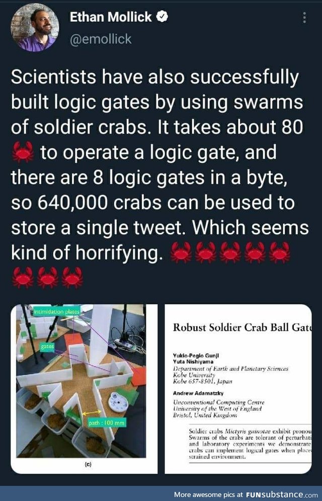 Crab logic