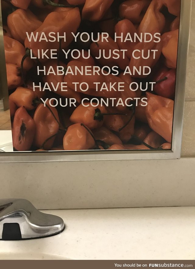 Found at a mall’s restroom