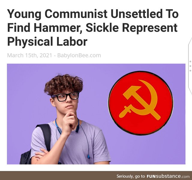 Alas, Poor Young Communist