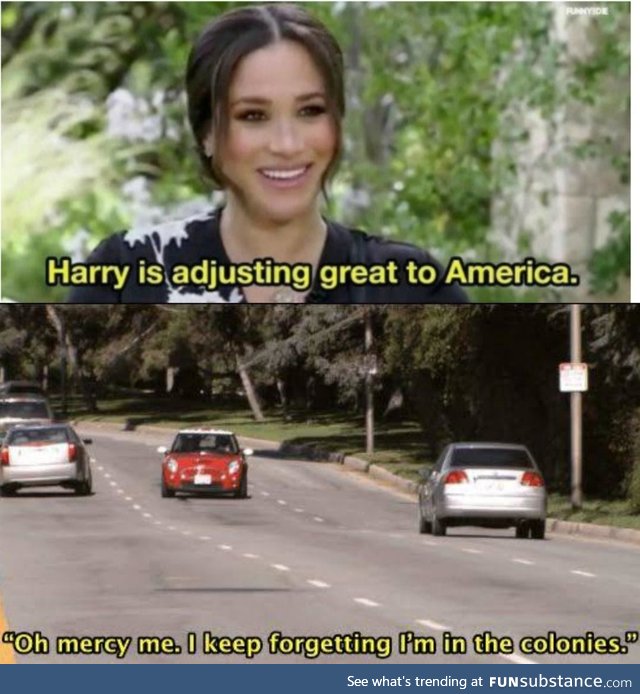You’re a wizard at driving, Harry