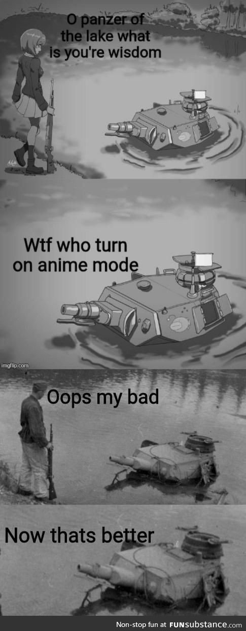 Ohh panzer of the lake