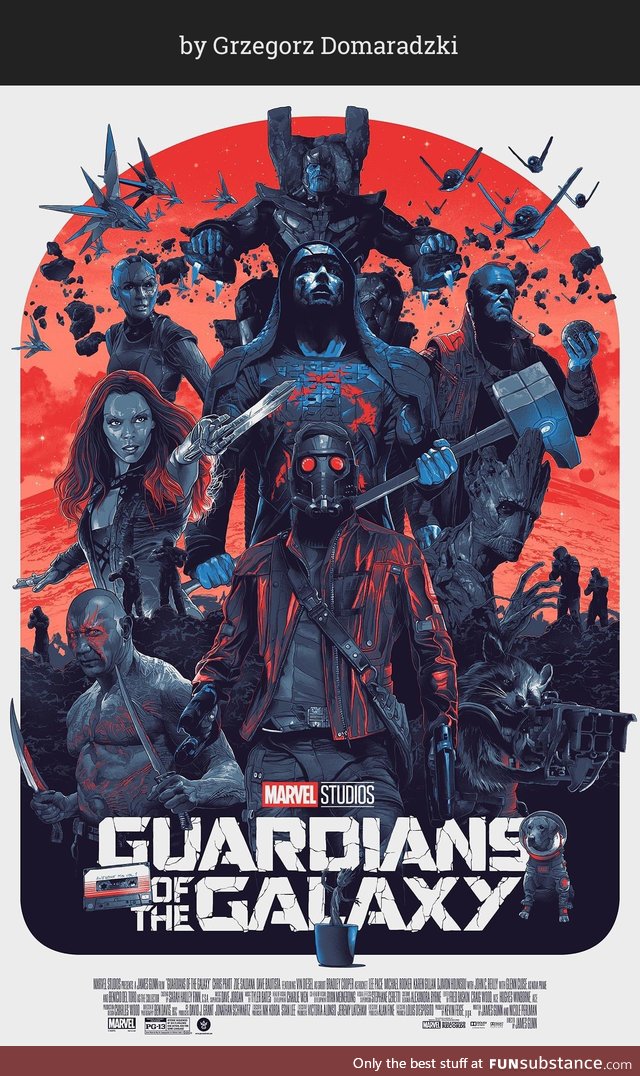 Great Guardians Of The Galaxy art !