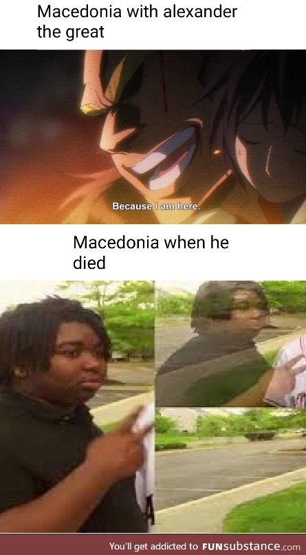 Macedonia check... Oh shit