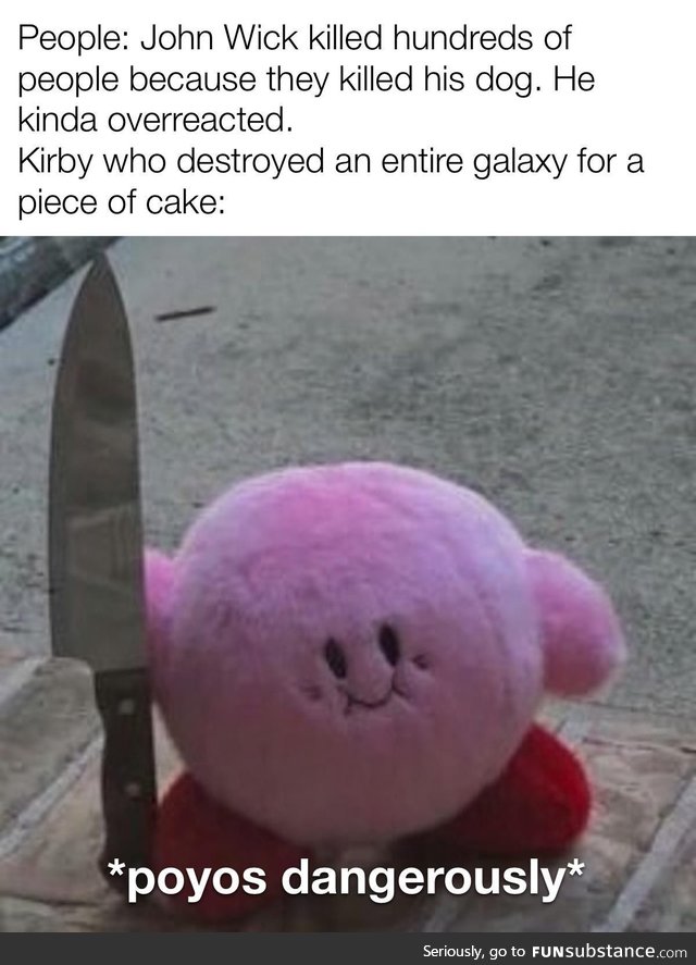 Oh ***, he’s got a knife