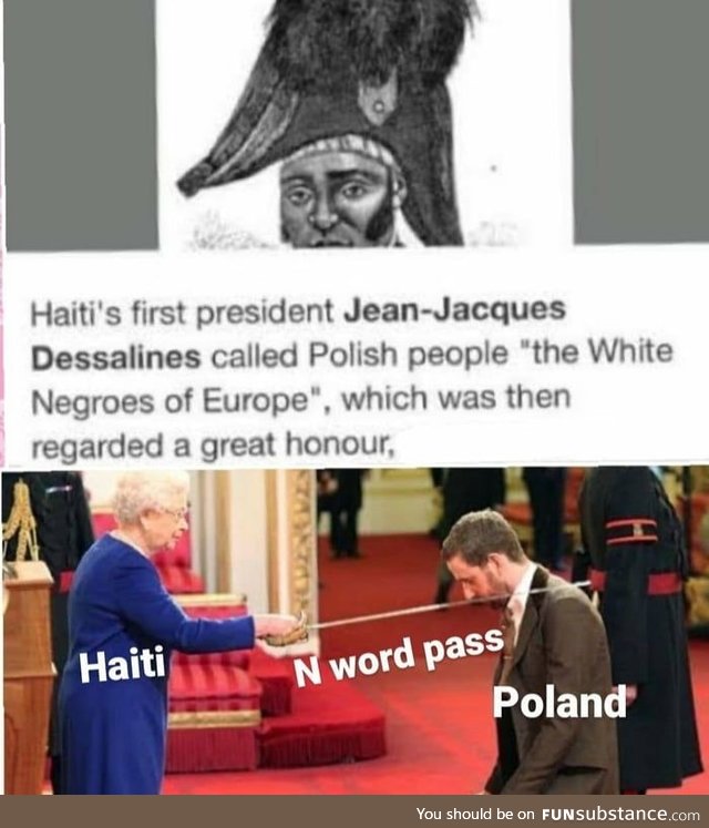 Honored white negros of the Europe