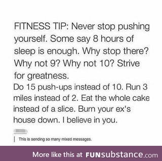 Fitness Tip!