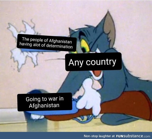 Making a meme of every country's history day 48: Afghanistan