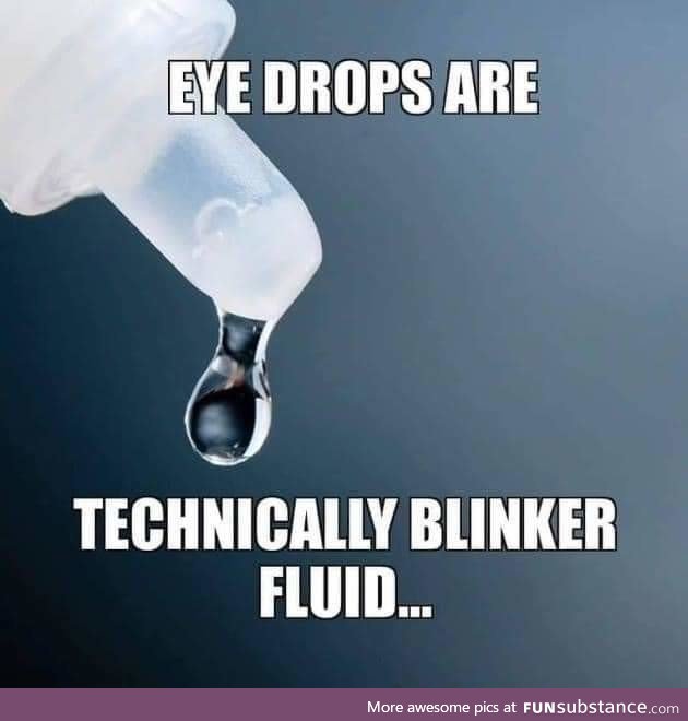 Blinker fluid for the peepers
