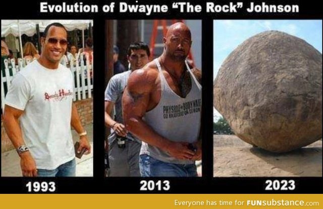 The evolution of dwayne johnson
