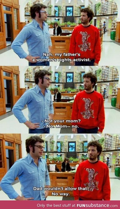 Flight of the conchords and women's rights