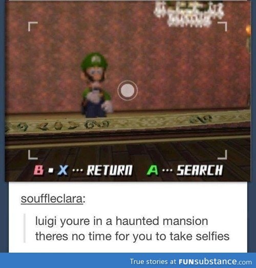 Get your shit together luigi!