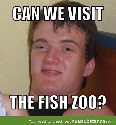 My friend forgot the word aquarium