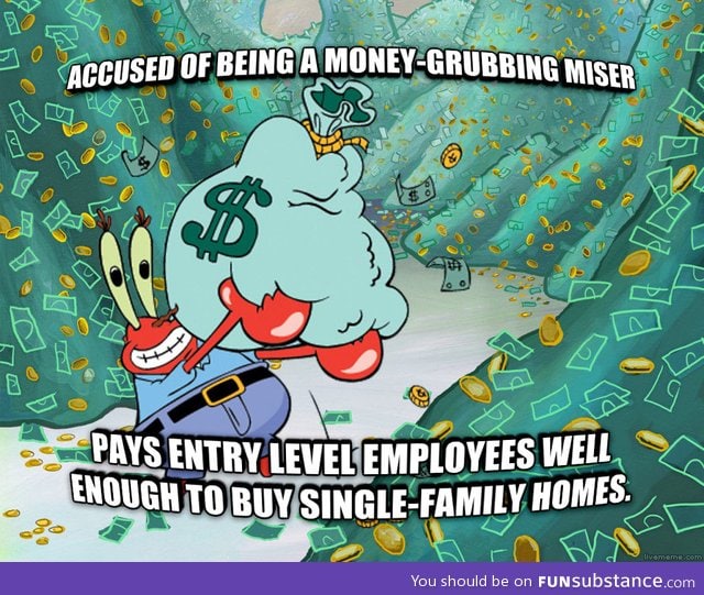 Misunderstood Mr. Krabs