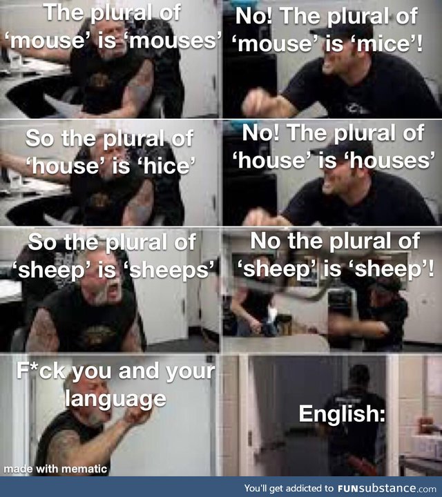 English is dumb