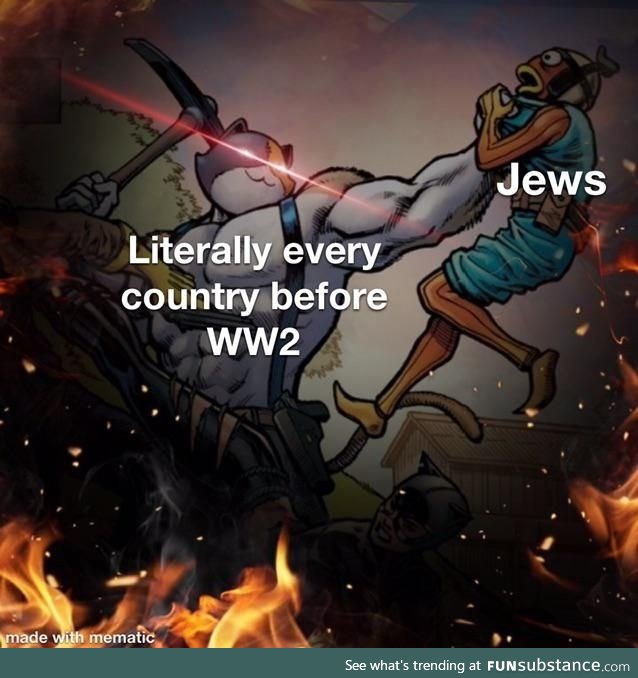 Genocide, deportation, you name it, the Jews dealt with it