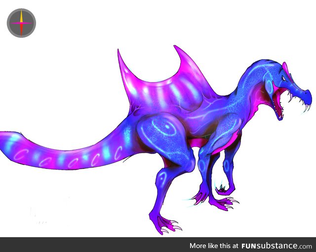Spinosaurus drawing