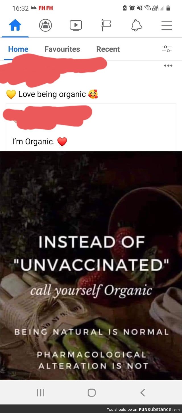 Smallpox is organic, also