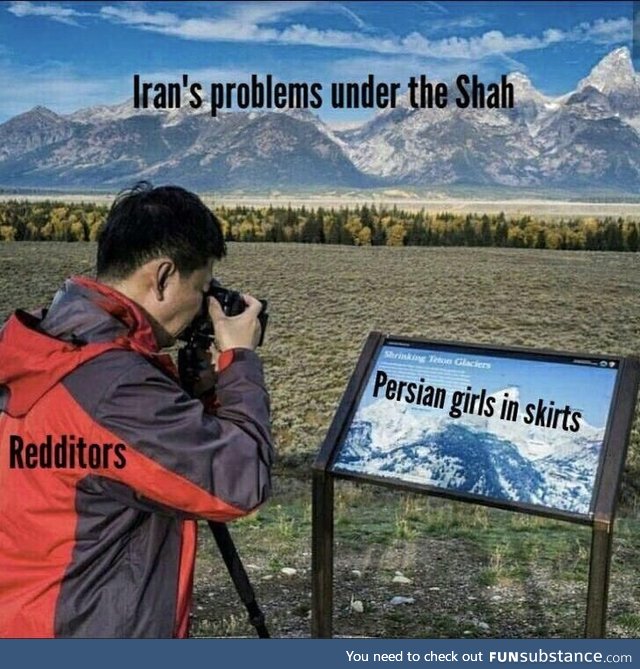 Damn Iranians living on top of our oil