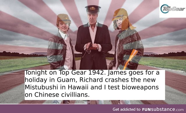 Joining in on the bandwagon of WW2 Top Gear memes
