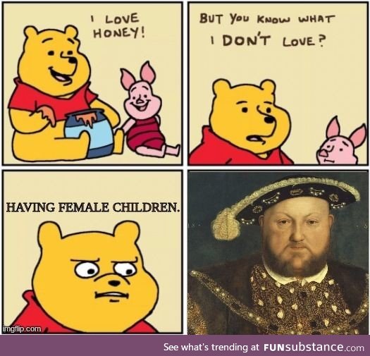 Henry VIII's rule in a nutshell: